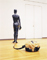 untitled   natural rubber,clothings,a mannequin  1999